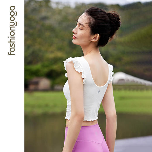 F13214凡圣瑜伽俏美减龄瑜伽背心 商品图5