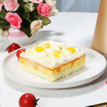 安特鲁七哥芒果芝士蛋糕200g 生日蛋糕下午茶甜点冷冻蛋糕 商品图3