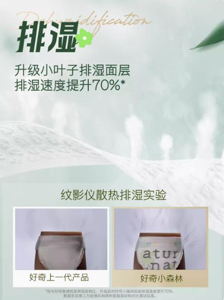 【好奇】心钻装小森林系列纸尿裤 【妈妈必囤】2包起购！ 商品图4