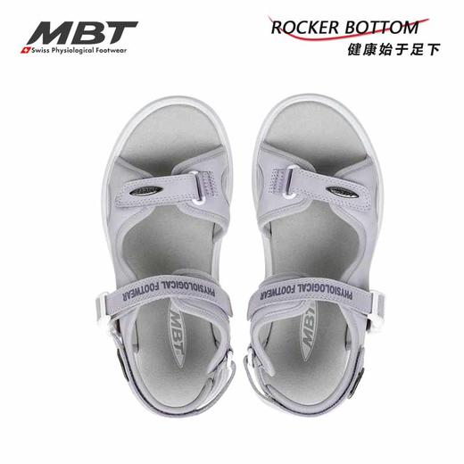 MBT足健康鞋女厚底休闲运动凉鞋 足弓支撑增高魔术贴牛皮KISUMU S 商品图1