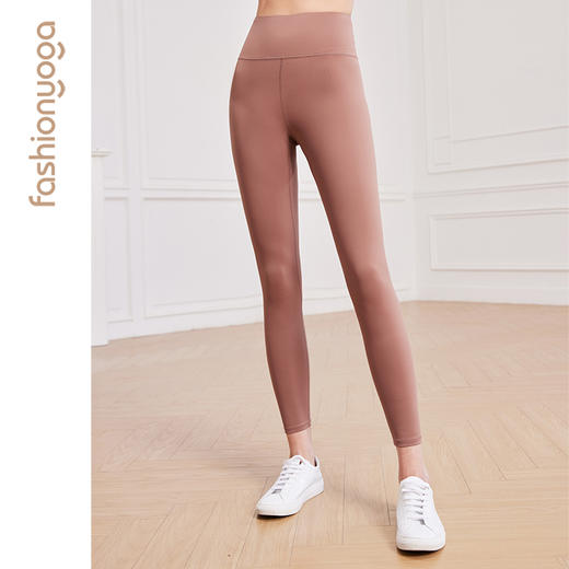 FL09937W裸感基础运动裤九分裤春夏款 商品图11