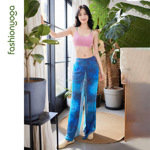 FM09962宽松波韵禅风长裤凡圣瑜伽夏季款 商品图7
