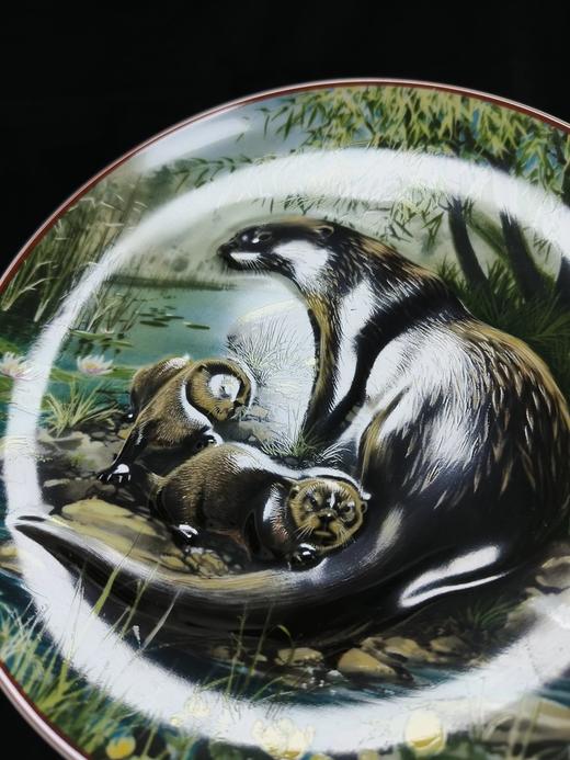 德国狮牌浮雕动物赏盘，世界自然基金会出品，拯救濒危动物系列 商品图2