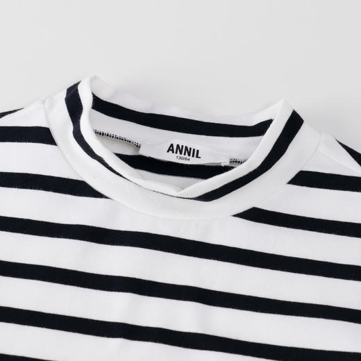 男女童中领条纹打底衫新款安奈儿童装实体店同款AM431736 商品图4