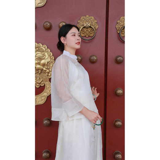 蒹葭宛央-套装（小衫24810903++半裙22706389-空灵之秀） 商品图2