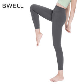 BWELL高弹亲肤紧致九分瑜伽裤BWY7676K