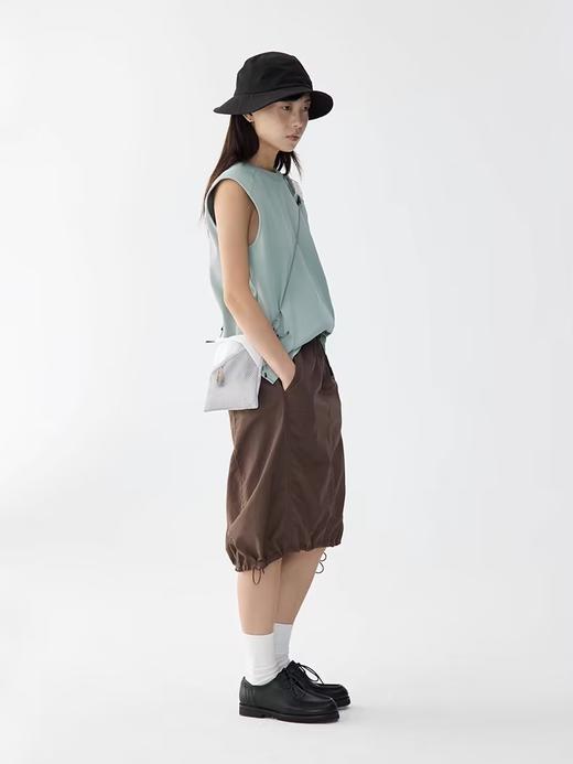 步履不停/4B76007C/户外透气冲孔挂绳防蚊黑色棕色渔夫帽 商品图3