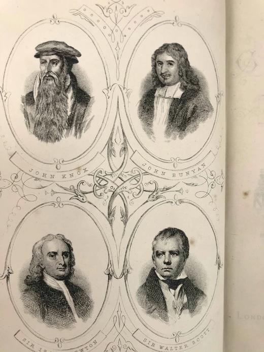 1875年 伟大人物的伟大胜利 配多幅肖像插图 真皮精装32开 商品图3