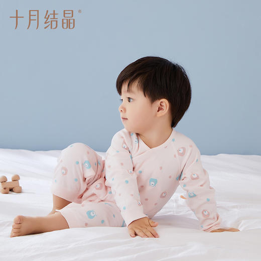 【100元3件随心配】（买6件加赠帆布包） 婴儿春秋纯棉连体衣 商品图4