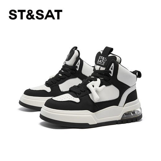 星期六休闲百搭厚底高帮运动鞋SS341160HP 商品图5