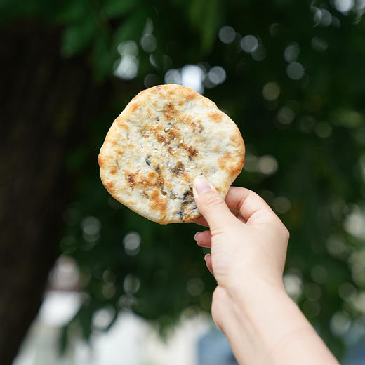 饥饿F姐·梅干菜肉烧饼 炭烤饼小爷 （5个装） 经典木桶炭火烤制 商品图4