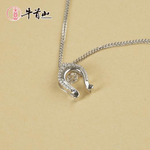 牛首山文创菩提门吊坠纯银项链时尚百搭祝愿银饰七夕情人节礼物 商品图2