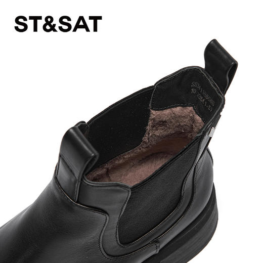 【绒里可选】星期六英伦风切尔西烟筒靴短靴SS34116568/SS34118568 商品图8