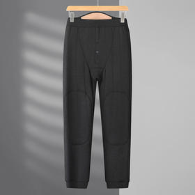 【新款DWP】大依优型大码羊毛裤保暖裤加绒加厚羊毛护膝保暖裤加肥加大棉裤冬季