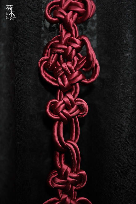 荷木HEMU丨玉芙蓉·酢浆草结腰带 商品图2