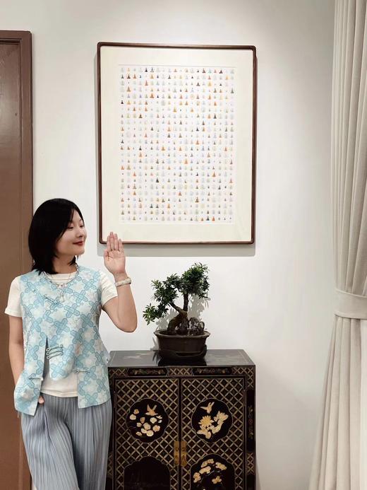 千fo系列限量艺术版画  艺术家柯曼经典画作 收藏证书+艺术家签名 +千佛图临摹套件  授权花花艺术客DU家代理 限定收藏级版画 版数售完即止 版数售完不再宣发 花花艺术客厅赠予供fo定制设计款香插 商品图13