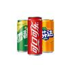 可口可乐（Coca-Cola）可乐*12+雪碧*8+芬达*4 有糖汽水 碳酸饮料  330ml*24罐 商品缩略图5