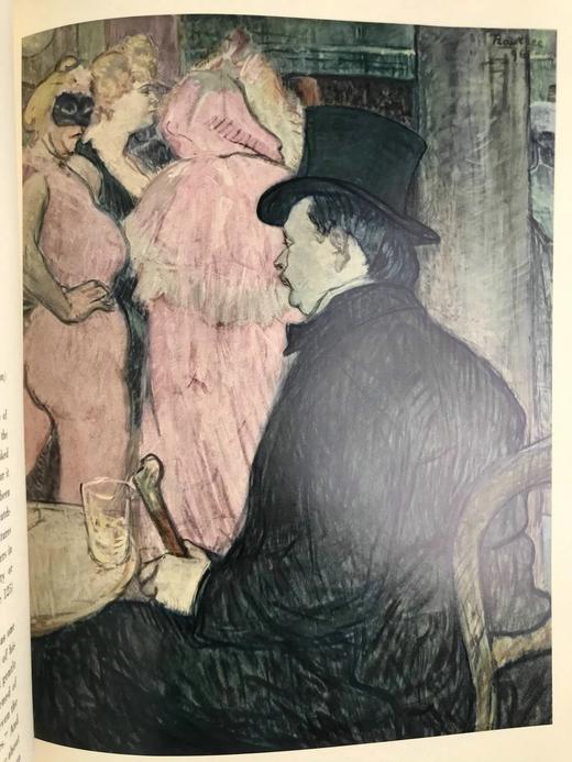 图卢兹·罗特列克画集 50幅彩色与大量黑白插图 精装大16开 商品图11