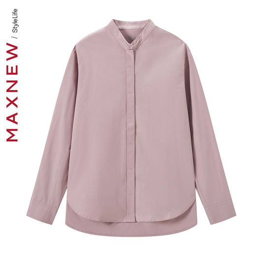 【衬衫】国风立领长袖衬衫1N3222310 商品图1