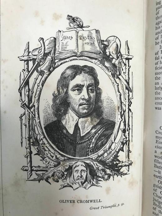 1875年 伟大人物的伟大胜利 配多幅肖像插图 真皮精装32开 商品图11