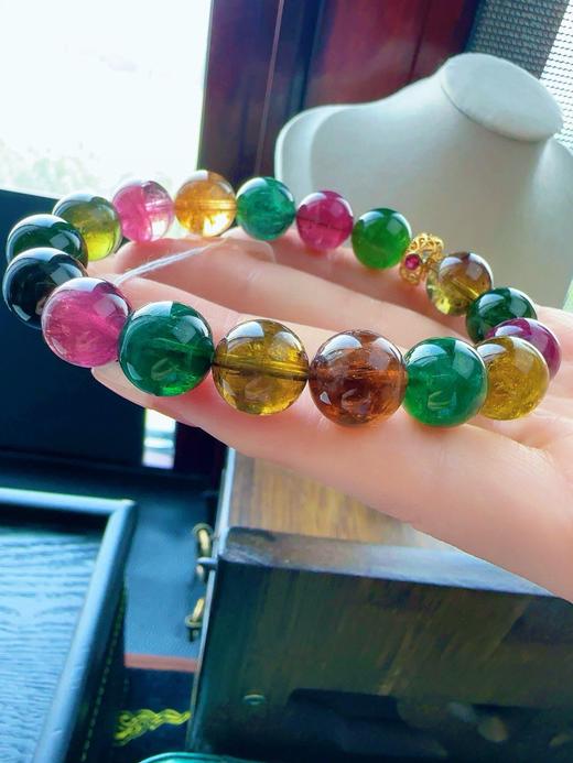 46g 11.8mm 碧玺手链 商品图1