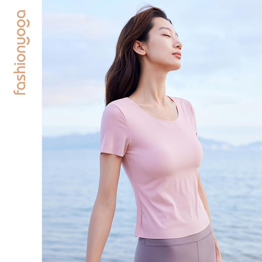 FC14301无痕贴合一体杯短袖 商品图11