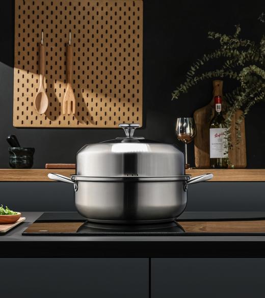 【康巴赫】臻味不锈钢蒸汤锅 KBH-T26Z 商品图6