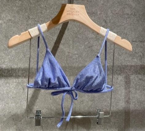 Jade Swim - Via Top - Violet Terry - 女装 - 泳装上衣 - 紫色 商品图0