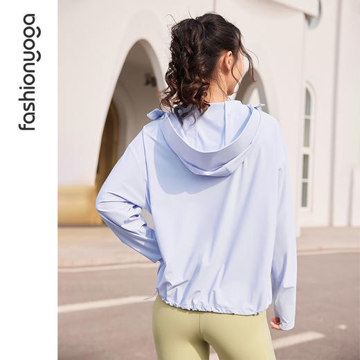 F14805简约宽松防晒外套 商品图4