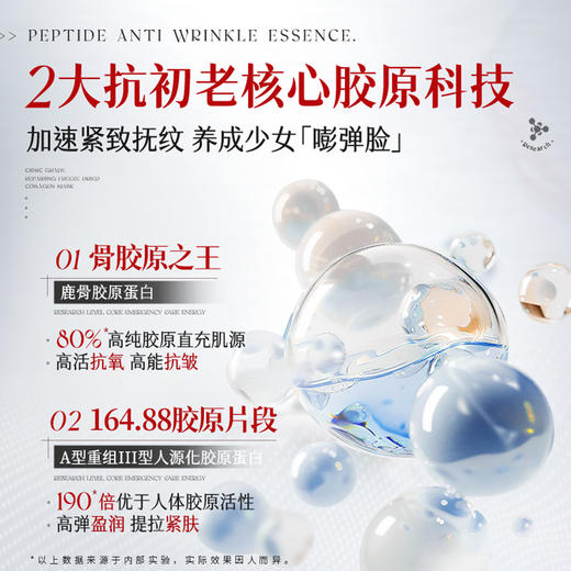 水光嫩肤冻干胶原面膜5片/盒 冻干面膜抗皱紧致抗衰老双抗修护补水美白去黄气|儒意官方商城 商品图5