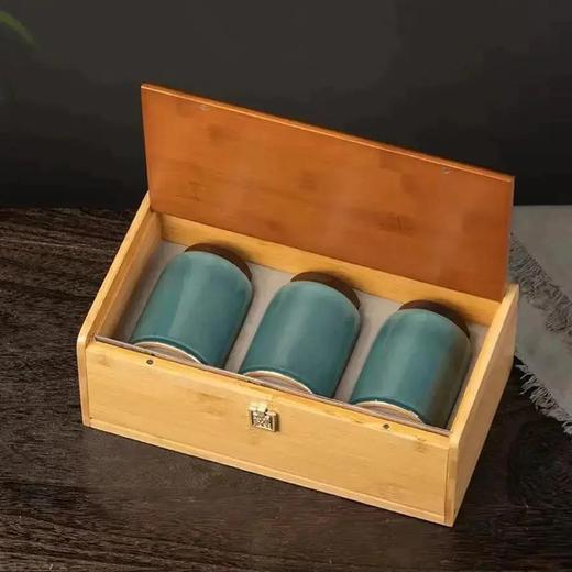 诗画中国【竹盒.3小瓷罐】100元1套.整箱9套 商品图3