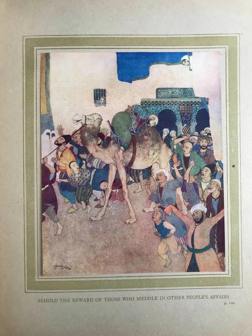 约20世纪早期 杜拉克法国红十字会童话图书 18幅彩色插图 布面精装16开 商品图6