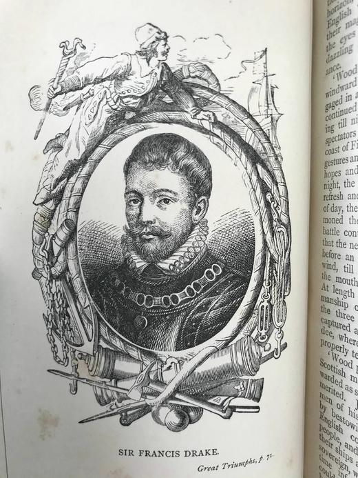 1875年 伟大人物的伟大胜利 配多幅肖像插图 真皮精装32开 商品图12