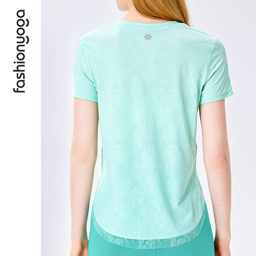 F13304圆领蕾丝拼接外搭（不含胸垫） 商品图4