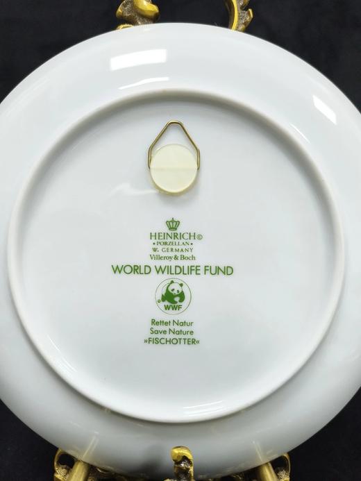 德国狮牌浮雕动物赏盘，世界自然基金会出品，拯救濒危动物系列 商品图3