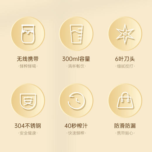 【康巴赫】便携式果汁杯KBH-DGZ0901 商品图2