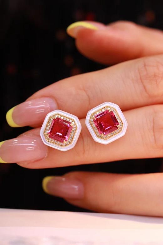 2.6ct 碧玺耳钉 商品图1