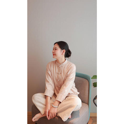 【抖音专属】中式小衫（24810885-地籁） 商品图4