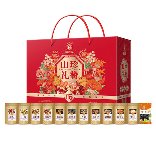 塞翁福山珍礼山珍礼赞干货礼盒313型 商品图0