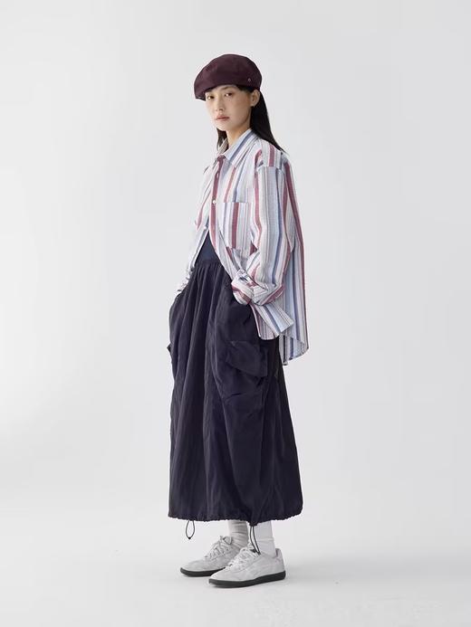 步履不停/4B31142C/针梭织拼接大口袋设计连衣裙 商品图2