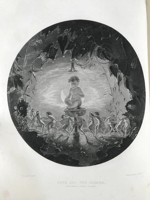 8开本 约19世纪中期 殿版莎士比亚作品集（全3卷，含传记卷） 40余幅精美钢版画 真皮精装 商品图4