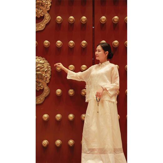 蒹葭宛央-套装（小衫24810903++半裙22706389-空灵之秀） 商品图3