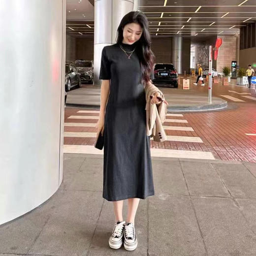 美丽诺长款连衣裙 商品图3