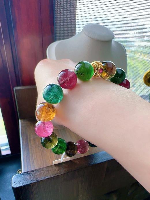 46g 11.8mm 碧玺手链 商品图7