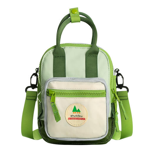 shukiku 方糖多功能迷你包 绿豆薄荷 商品图0