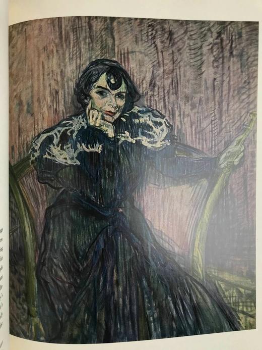 图卢兹·罗特列克画集 50幅彩色与大量黑白插图 精装大16开 商品图8