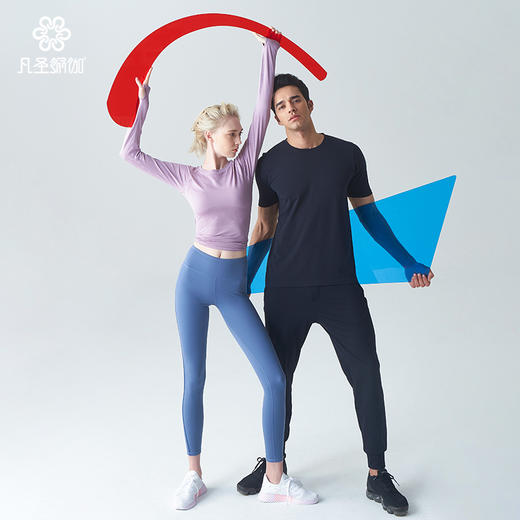 FR09983瑜伽长裤春夏款男士束脚裤 商品图4