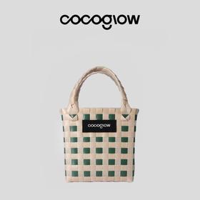 cocoglow 小号全系列手提包手工编织包夏天彩色菜篮子