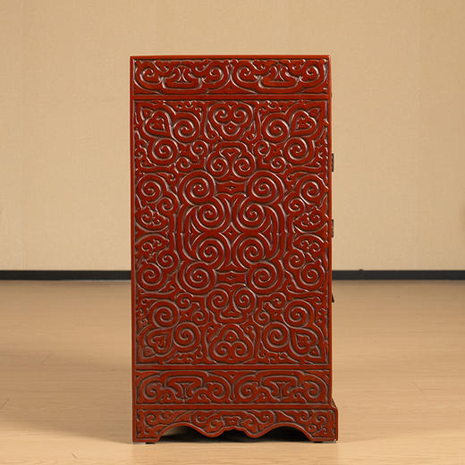 民国 剔犀云纹百宝箱 商品图1