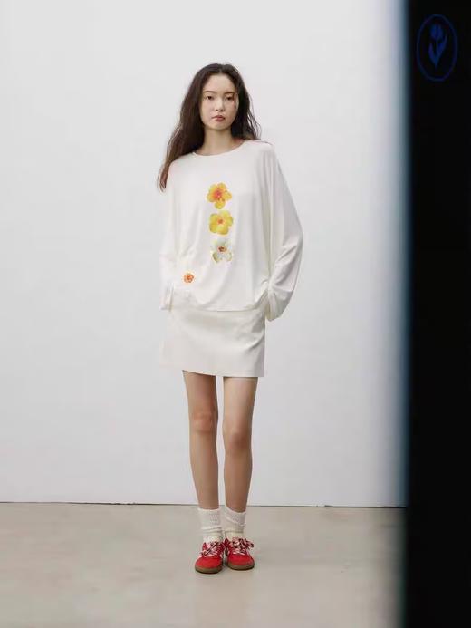 shyshystill/shy202406026/面膜t印花长袖舒适物理防晒打底 商品图1